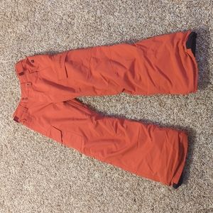 Burton, L, Teen, Orange Ski pants